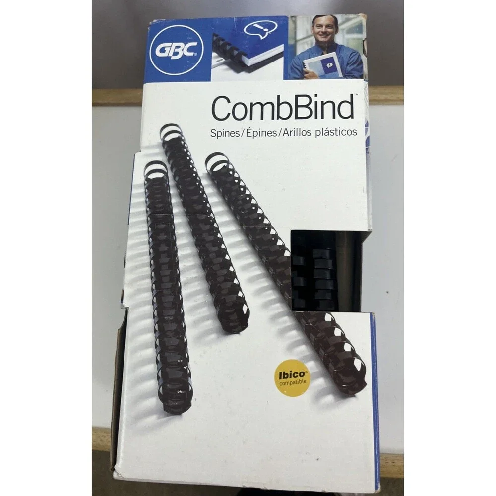 50-pack GBC CombBind Binding Spines 1